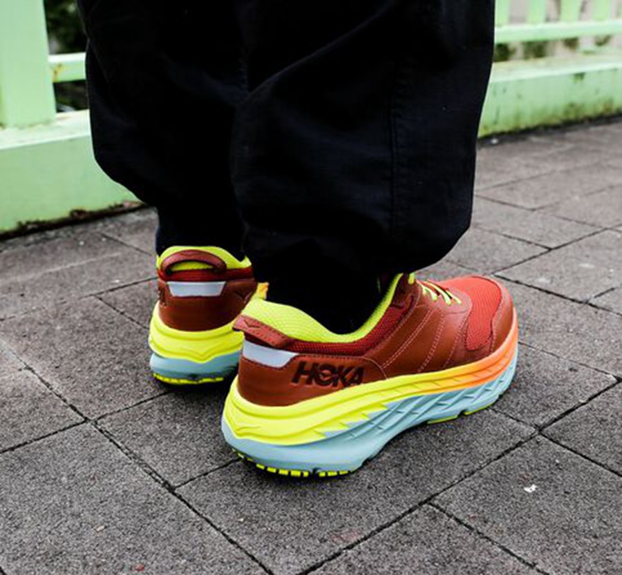 Hoka One One Tenisky Damske Červené - Bondi L - 08673-XKSG